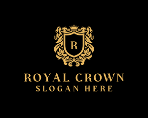 Shield Crown Hotel logo design