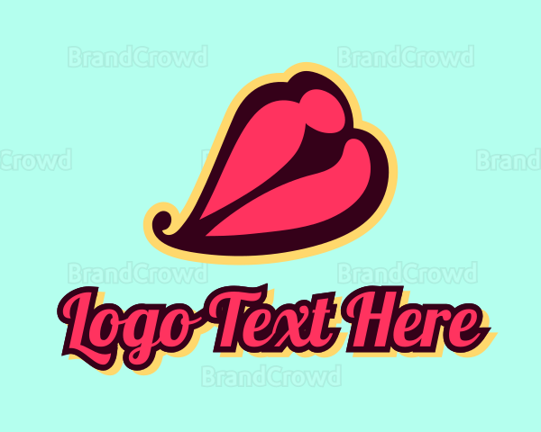 Beauty Lips Cosmetics Logo