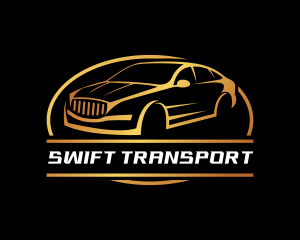 Sedan Luxury Car Transportation logo design