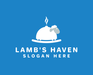 Sheep Cuisine Cloche logo design