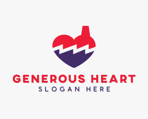 Broken Heart Factory  logo design