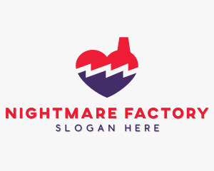 Broken Heart Factory  logo design