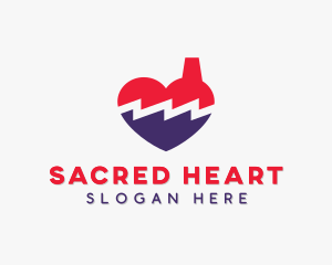 Broken Heart Factory  logo design