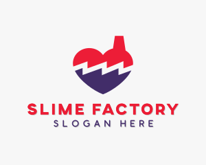 Broken Heart Factory  logo design