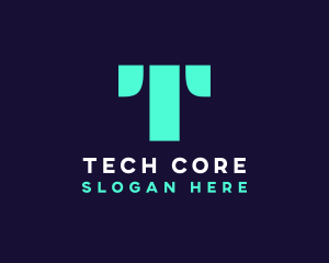 Modern Gaming Computer  logo design