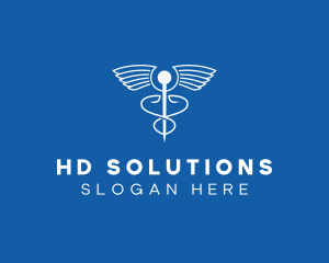 Medical Hospital Staff logo design