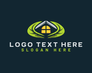 Leaf Residential Landscaping logo design