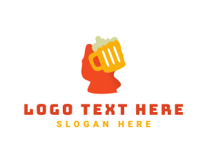 Pub - German Oktoberfest Beer logo design