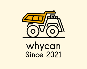 Dump Truck - Dump Truck Vehicle logo design