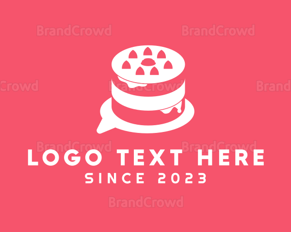 Pastry Cake Chat Logo