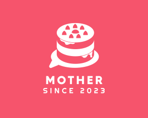 Social Media - Pastry Cake Chat logo design