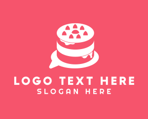 Pastry Cake Chat Logo