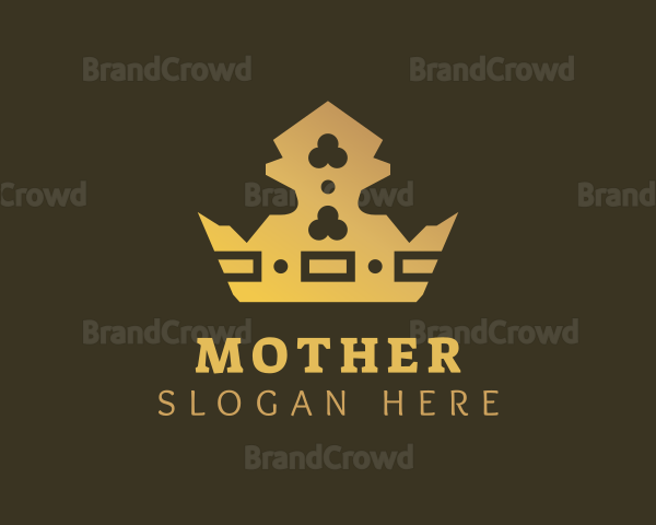Golden Crown Jewel Logo