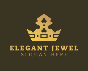 Golden Crown Jewel logo design