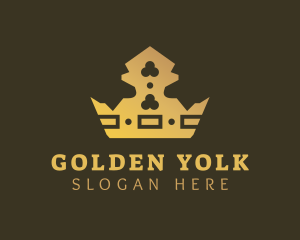 Golden Crown Jewel logo design