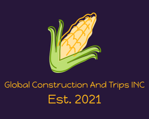 Harvest - Corn Plant Farm logo design
