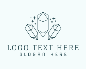 Shiny - Precious Gem Sparkles logo design