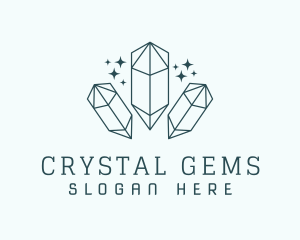 Precious Gem Sparkles logo design