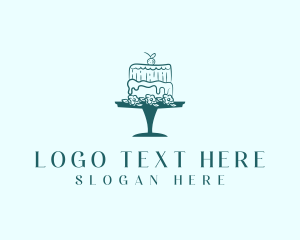 Wedding - Wedding Cake Pastry logo design