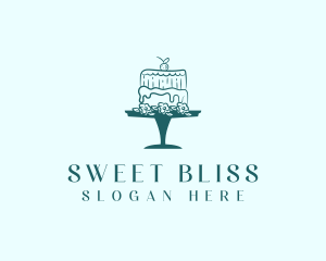 Wedding Cake Pastry logo design