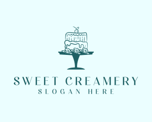 Wedding Cake Pastry logo design