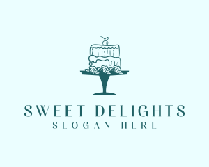 Wedding Cake Pastry logo design