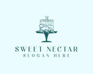 Wedding Cake Pastry logo design