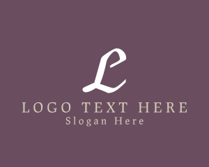 Minimalist - Elegant Cursive Minimalist logo design