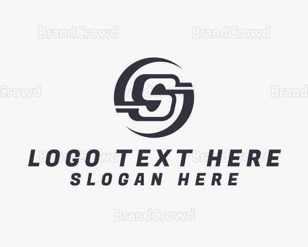 Freight Logistics Letter S Logo