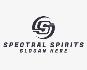 Freight Logistics Letter S logo design