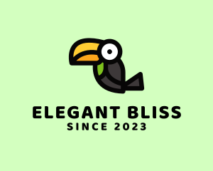 Birdwatch - Toucan Bird Cartoon logo design