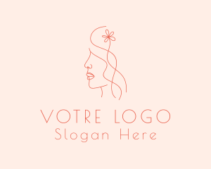 Makeup - Woman Skincare Salon logo design