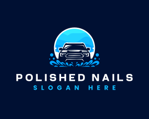 Car Wash Cleaning Vehicle logo design