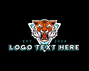 Player - Mad Tiger Gaming logo design