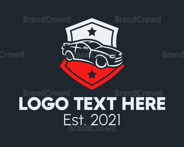 Motorsports Car Badge Logo