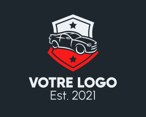 Racing - Motorsports Car Badge logo design
