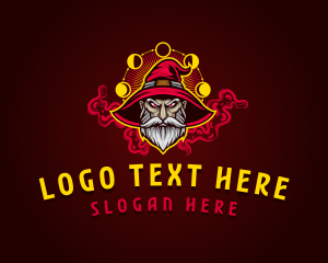 Mascot - Spellcaster Wizard Gaming logo design