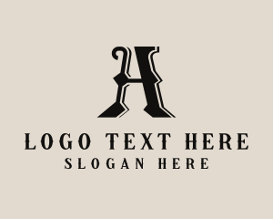 Skate - Gothic Tattoo Brand logo design