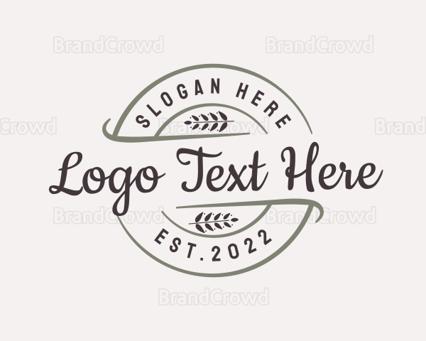 Bakery Wheat Leaf Logo | BrandCrowd Logo Maker