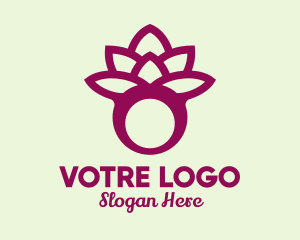 Violet - Violet Lotus Ring logo design