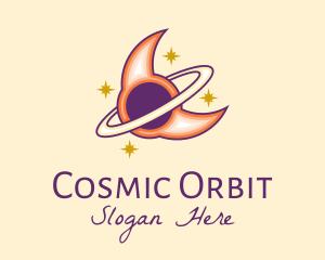 Moon Orbit Astrology logo design