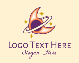 Astrologer - Moon Orbit Astrology logo design