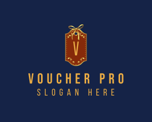 Voucher - Premium Tag Ribbon logo design