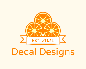 Orange Slices Design logo design