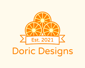 Orange Slices Design logo design