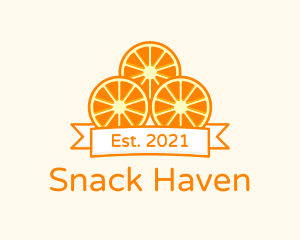 Orange Slices Design logo design