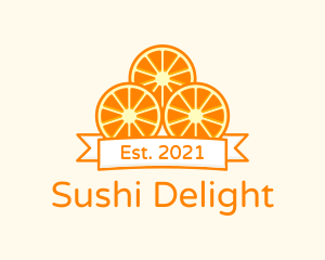 Orange Slices Design logo design