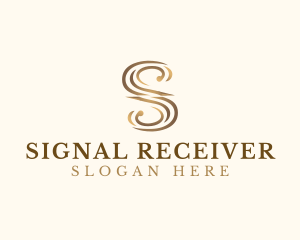 Classic Elegant Luxury Letter S logo design