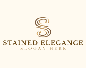 Classic Elegant Luxury Letter S logo design