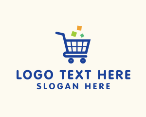 Cart - Online Ecommerce Cart logo design